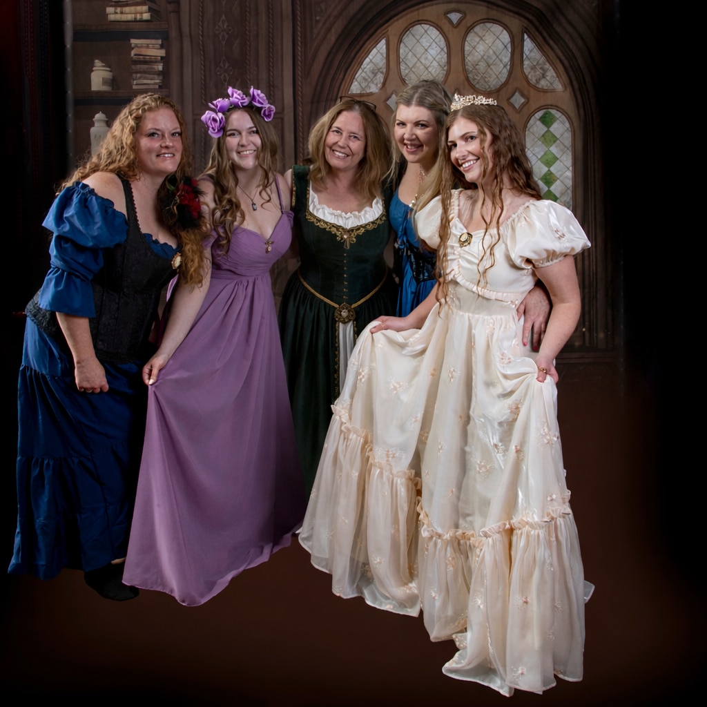 Vintage Renaissance Portrait Photography Salt Lake City