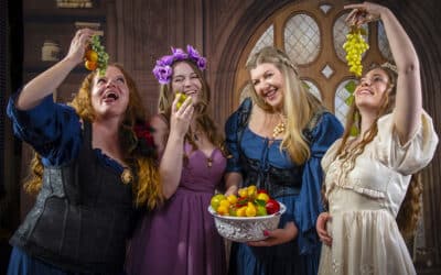 Renaissance Photoshoot in Salt Lake City, UT | Romantic Bridgerton-Inspired Portraits