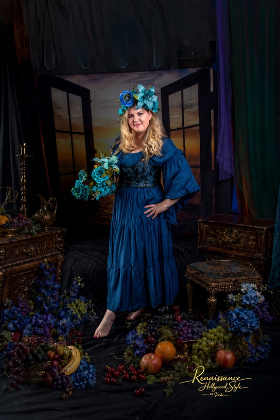 Vintage Renaissance Portrait Photography Utah